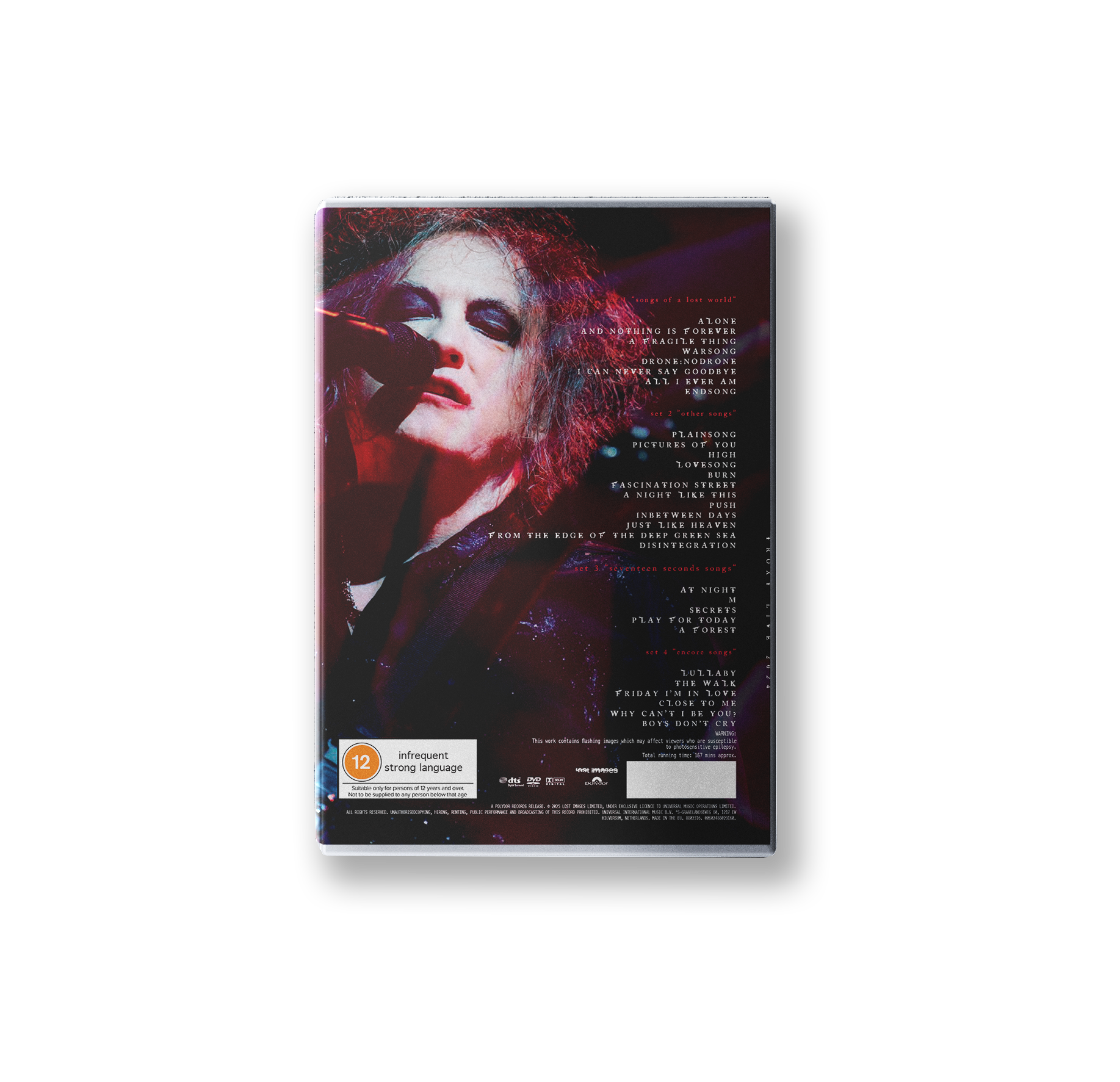 The Cure | AU | The Official Store – The Cure AU Merch