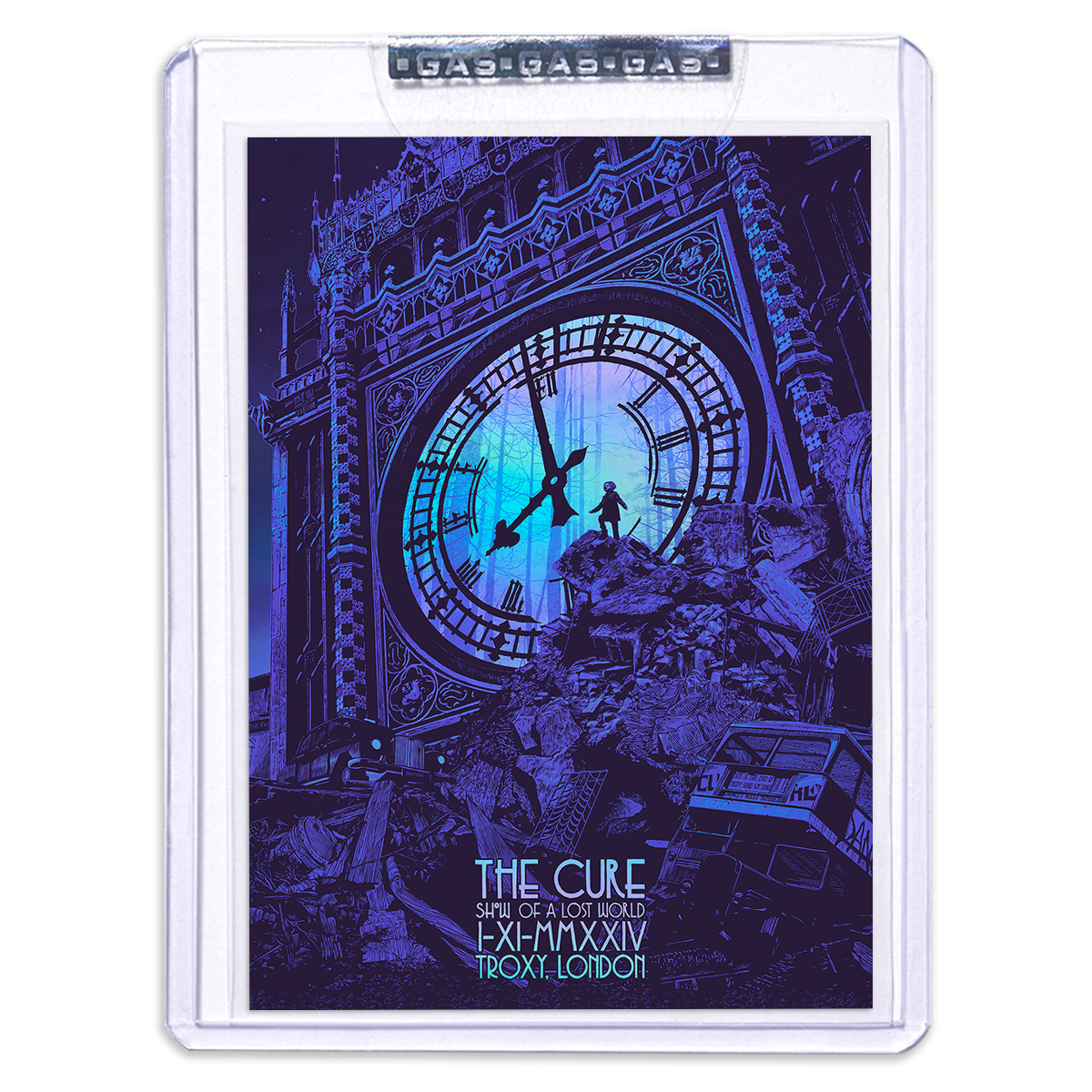 GAS The Cure November 1, 2024 Toxy, London 2nd EditionTrading Card Illustrated by Daniel Danger
